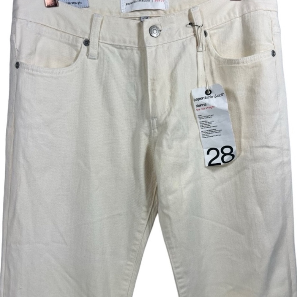 Paper Denim & Cloth Sienna Straight Jeans Sz 28. NWT